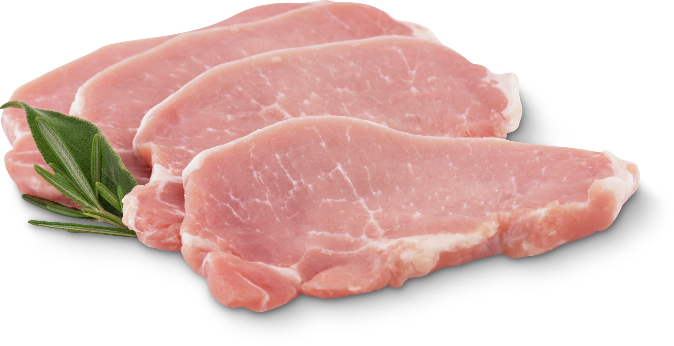 Fettine di lonza di maiale